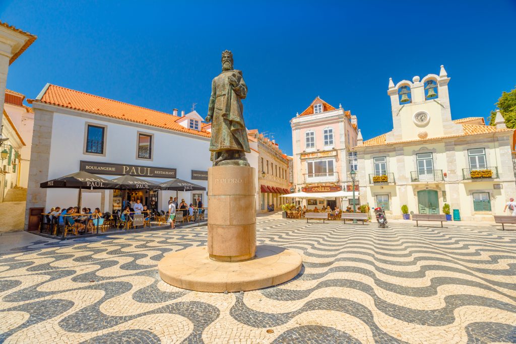 Cascais historic centre streets near Cascais Vacation villa in Cascais, Portugal